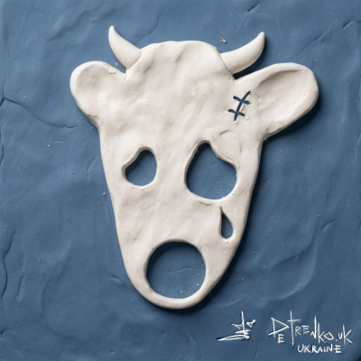 корова-карикатура-3д